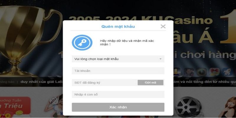 Quên Mật Khẩu Kubet - Hướng Dẫn Người Chơi Lấy Lại Chi Tiết 2 quen-mat-khau-1